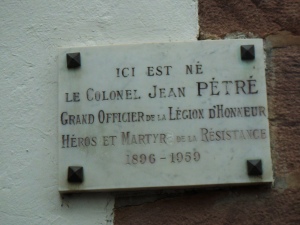 Rue d'Espagne Maison natale Jean Pétré